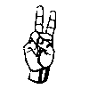 ASL finger spelling v