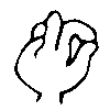 JSL finger spelling me