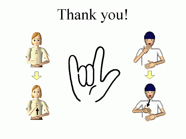 Takid Sign Language Thank You 