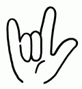 Ily Hand Sign